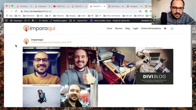 Inserire Instagram Feed su WordPress Elementor e Divi tutorial [ITA] смотреть онлайн