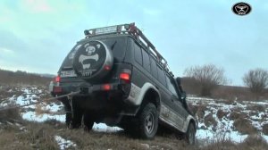 Гонки на внедорожниках ...Трофи рейд ... Зима