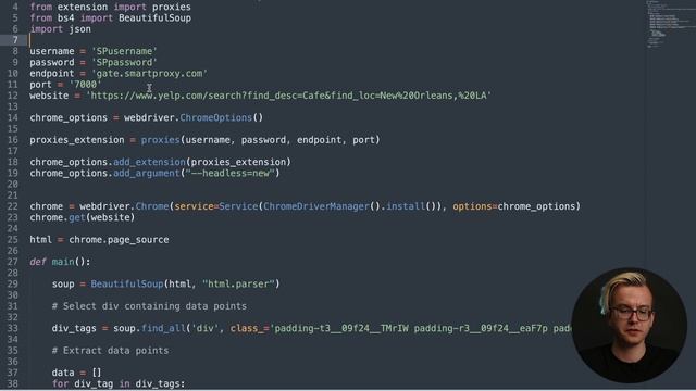 How to Gather Yelp Data with Python смотреть онлайн