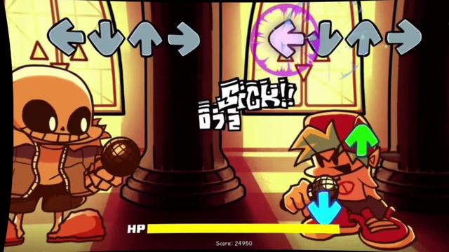 Озвучка Санса на русском языке🇷🇺 Friday Night Funkin' Indie Cross✨ (Геймплей:@CommunityGame)