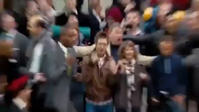 Flash Mob   Прекрасный флэшмоб в аэропорту Хитроу  Англия, Лондон