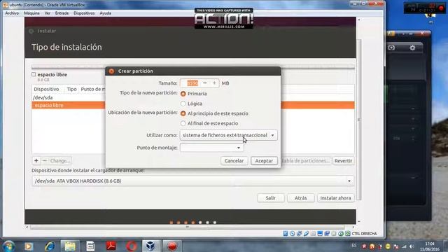 Ubuntu en Oracle VM VirtualBox смотреть онлайн