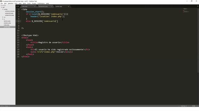Lenguaje de Programación II - P.1 Clase 21 - PHP: Variables de Sesión смотреть онлайн