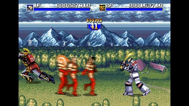 Mighty Morphin Power Rangers: The Movie Прохождение (Sega Rus)