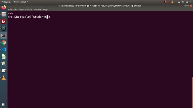 Learn Laravel 8 Beginners Tutorial #72 PHP Artisan Tinker With Application DB Class смотреть онлайн