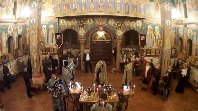 2019.11.23. 23rd Sunday after Pentecost. Vigil. Неделя 23-я по Пятидесятнице. Всенощная смотреть онлайн