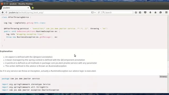 Spring Boot AOP смотреть онлайн