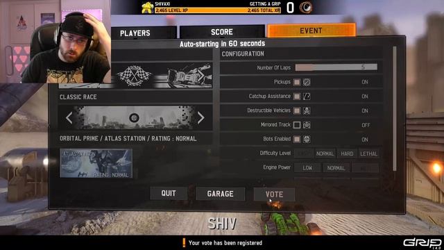 GRIP #9 | Playing With The Dev To Git Gud (also HOVER CARS n SPACE) смотреть онлайн