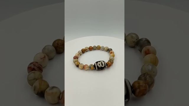 Кубера бусина Дзи (браслет яшма) смотреть онлайн