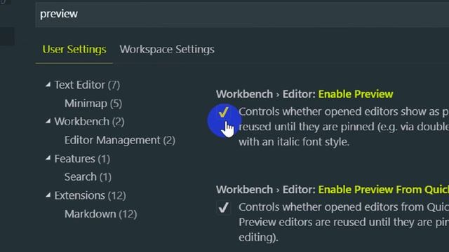 How to open file in new tab in Visual Studio Code смотреть онлайн