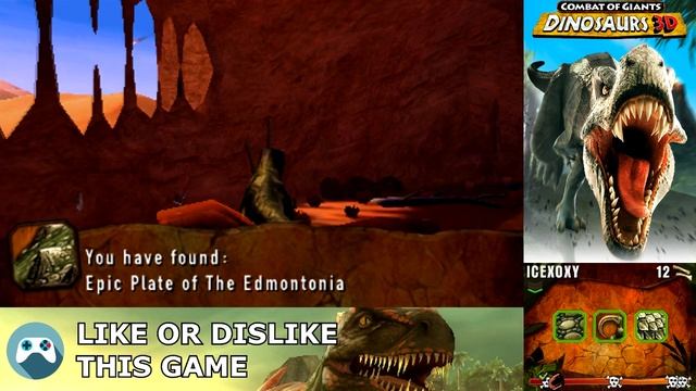Combat Of Giants Dinosaurs Part 1 3DS HD Gameplay Walkthrough смотреть онлайн