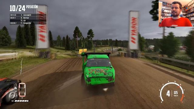 WRECKFEST (PC) - Nuevos reclutas en la pista - CARRERAS CON SUSCRIPTORES || Gameplay en Español смотреть онлайн