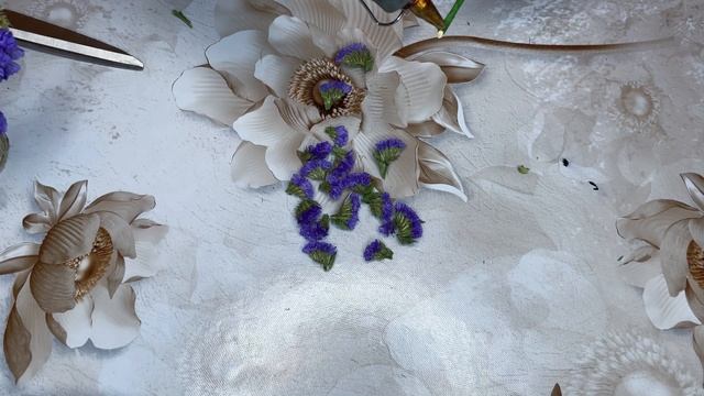 Искусственная лаванда своими руками DIY Artificial Lavender DIY人造薰衣草 Lavanda Artificial De Bricolaj