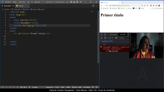 Aprogramar con JavaScript - 134 el evento DOMContentLoaded смотреть онлайн