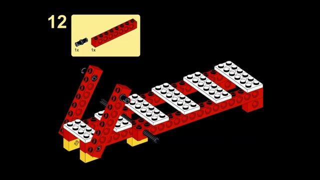 Lego Простые механизмы Подъёмный мост / Drawbridge (инструкция) смотреть онлайн