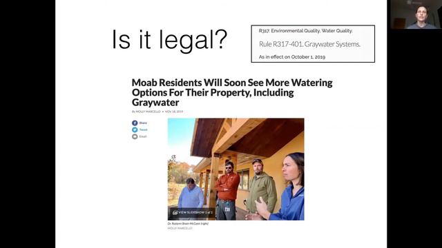 Alternate Water Sources - Laura Allen, January 2020