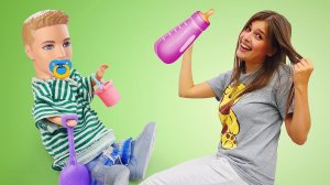 Стивен стал взрослым?! ➞ Смешные видео для девочек про куклы Барби. Ох уж эти куклы!