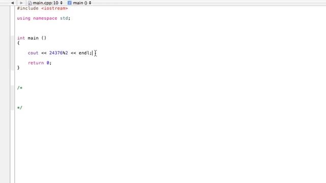 Integer division and remainders using the modulus (%) operator (C++ programming tutorial) смотреть онлайн