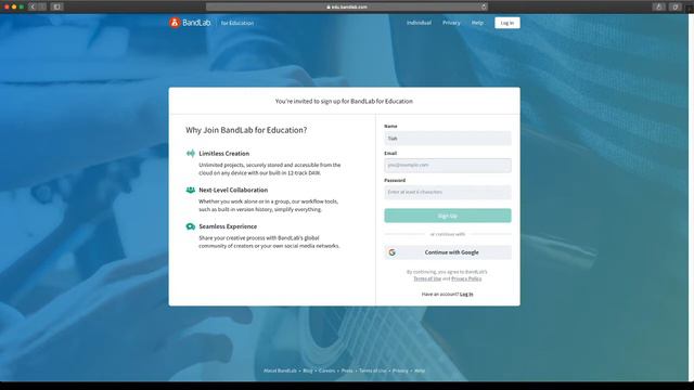 Bandlab: Sign-up and login смотреть онлайн