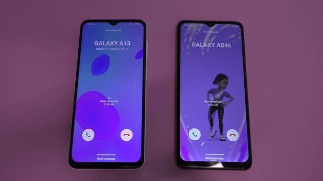 Samsung Galaxy A13 vs Galaxy A04s Incoming Call смотреть онлайн