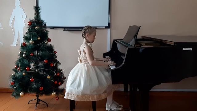 Фортепиано. Итальянская полька С. Рахманинов. Исполняет Гритчина Анна, 8 лет. смотреть онлайн
