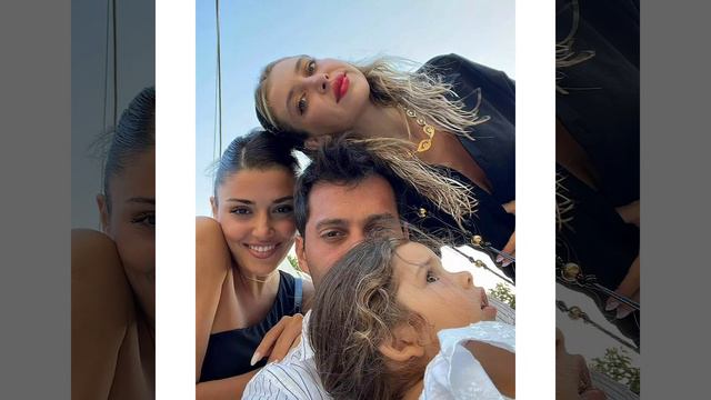 Hande Ercelin Yiğeni Ve Enistesinden Yemek Masası Yanında Tatil Videosu Geldi смотреть онлайн