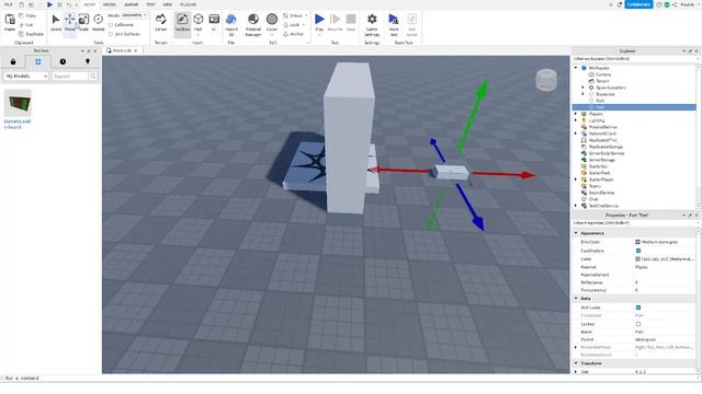 Туториал как закрепить деталь в Roblox Studio | Anchor Roblox Studio смотреть онлайн