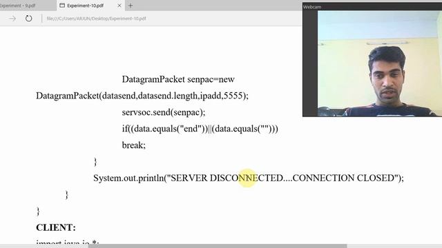 socket programming on UDP ex 10 смотреть онлайн