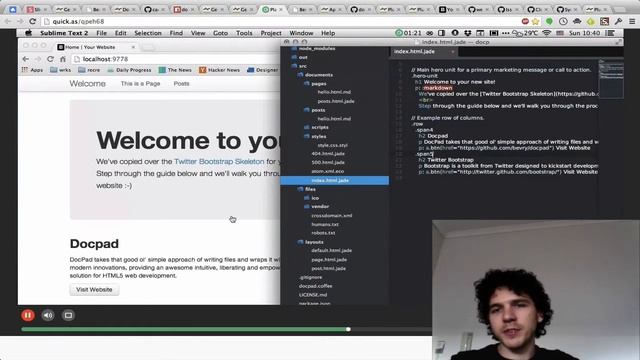 Talk: DocPad's Ecosystem смотреть онлайн
