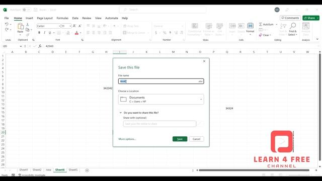 Save workbook - Microsoft Excel смотреть онлайн