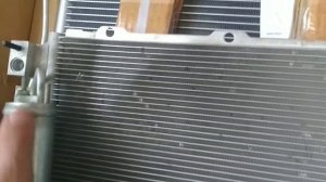 Сравнение радиаторов кондиционера Калина-1 и Калина-2 - Гранта.