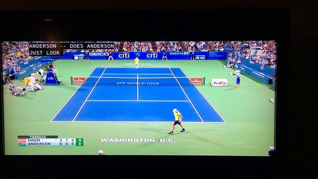 Dominic Thiem fast serve смотреть онлайн