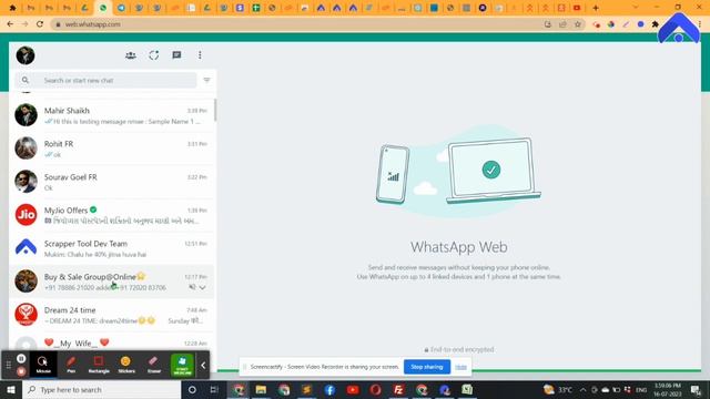 Extract WhatsApp Group Members' Numbers in CSV Excel File using WP-Message Sender Tool смотреть онлайн