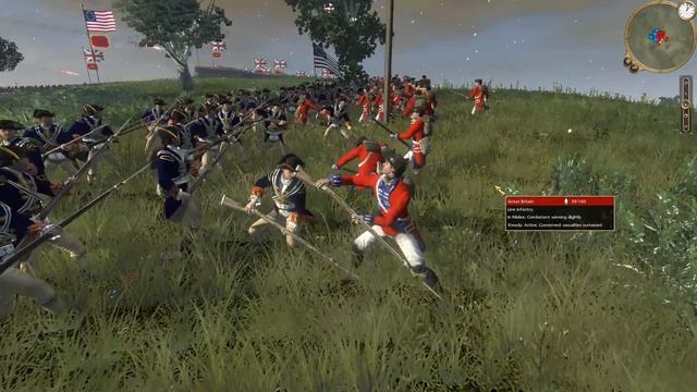 BATTLE FOR INDEPENDENCE - Empire Total War Mod Gameplay смотреть онлайн