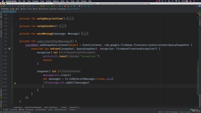 Cursos/Aprende.a.programar.Android.con.Kotlin.+.Firebase.+.Google/118 Chat en tiempo real смотреть онлайн