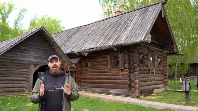 Костромская деревня Русская изба смотреть онлайн