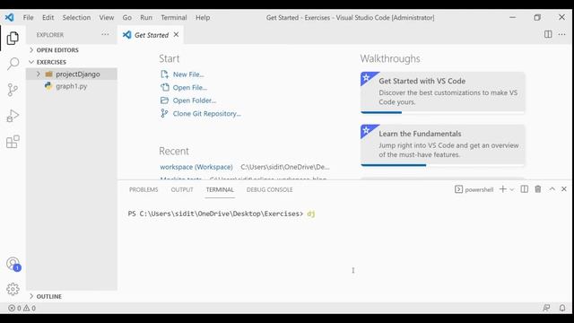 Instalimi i Django Framework ??? Part 1 | Programim ne Python ? | Editori Visual Studio Code ? смотреть онлайн