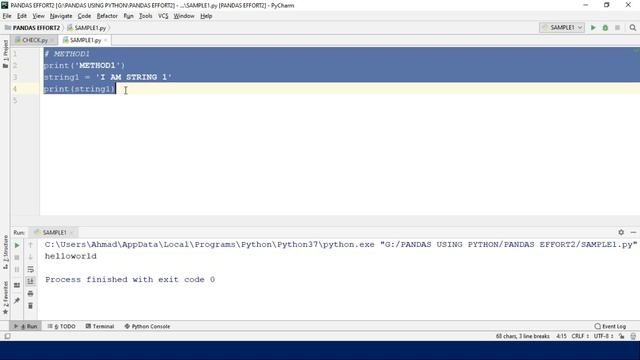 how to write string in multiple lines in python |Python Data Types| |Tutorial # 7| смотреть онлайн