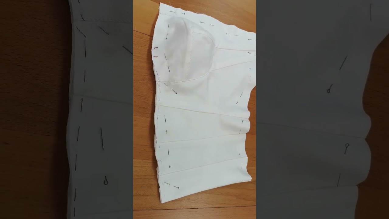 Шьем корсет ч. 7 Верхняя часть готова. Галина Коломейко #shorts #shorts смотреть онлайн