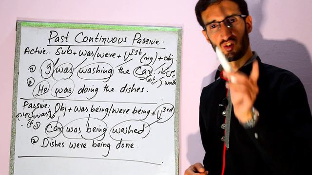 Past Continuous Passive Voice | Past Continuous Active & Passive | Grammar Lesson 69 смотреть онлайн