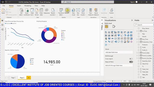 03_23.0702_Power Bi_Tutorials_0028_GetData SQLServer (Import & Direct Query Mode),Copy PowerBI Data смотреть онлайн