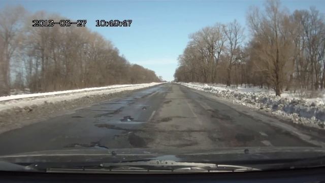 Дорога Киев-Чернигов после ремонта(дыры) смотреть онлайн