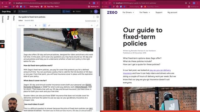 Editing Blog Articles on Sanity CMS смотреть онлайн