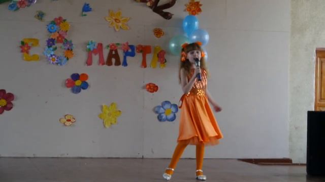 Ирина Жилина 8 лет - "Веселая песенка" смотреть онлайн