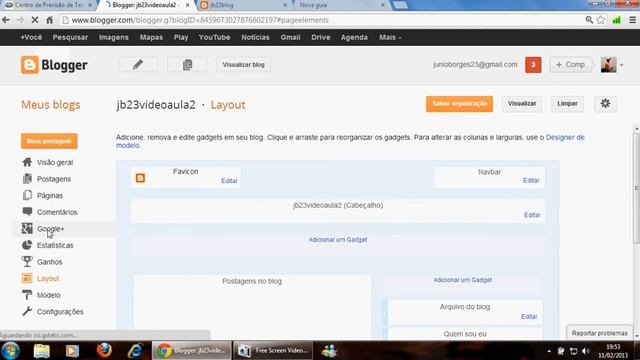 Como Colocar Previsão do Tempo no Blog video aula jb23blog смотреть онлайн