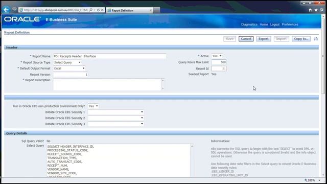 ReportsXpress - Register a Report in Oracle смотреть онлайн