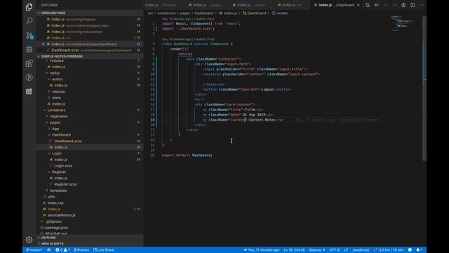 POST / CREATE ke database Firebase (CRUD) - #7 ReactJS-Firebase Tutorial [Indonesia] смотреть онлайн