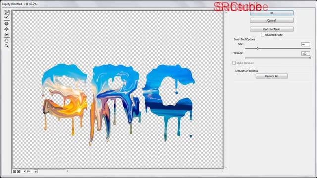 Photoshop: Paint Dripping Text Effect - Watercolor Melting Text - Step-by-step Video Tutorial смотреть онлайн