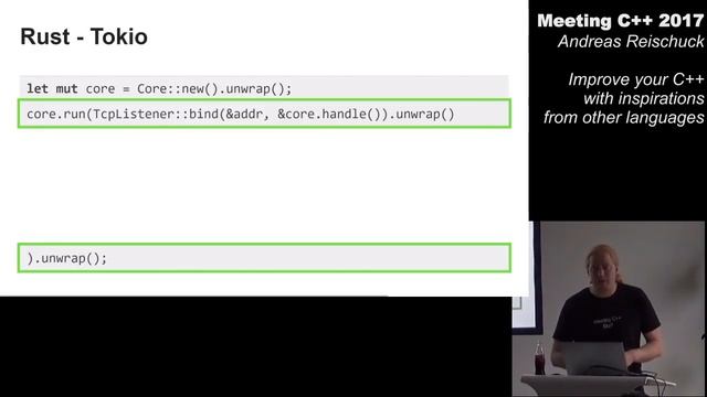 Improve your C++ with inspirations from other languages - Andreas Reischuck - Meeting C++ 2017 смотреть онлайн
