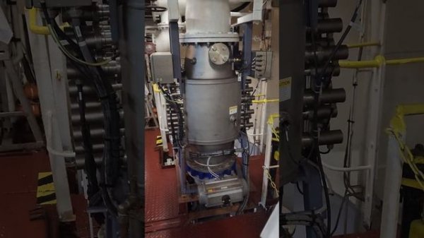 Ballast water treatment system "Alfa Laval". CIP cleaning fully automatic.